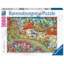 Puzzle Ravensburger Maisons de champignons floraux de 1000 pièces Ravensburger - 2
