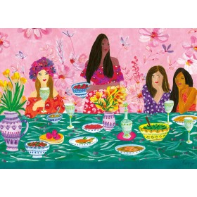 Puzzle Ravensburger Déjeuner des femmes de 1000 pièces Ravensburger - 1