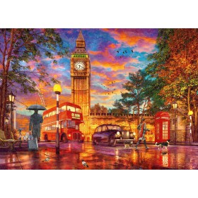 Puzzle Ravensburger Place du Parlement de Londres 1000 pièces Ravensburger - 1