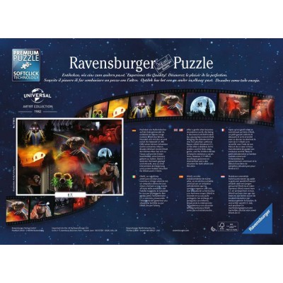 Ravensburger – Puzzle 1000 Pièces – E.T. L’extra-terrestre – 70 X 50 Cm – Dès 14 Ans