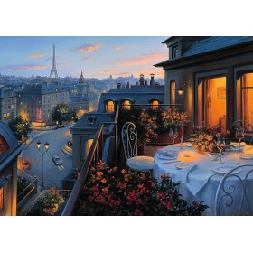 Puzzle Ravensburger Balcon à Paris de 1000 pièces Ravensburger - 1