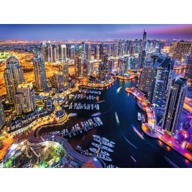 Puzzle Ravensburger Dubai Marina 1500 pièces Ravensburger - 1