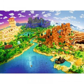 Puzzle Ravensburger Minecraft 1500 Pièces Ravensburger - 1