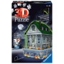 Puzzle 3D Ravensburger Nuit de la maison hantée Edition de 216 pièces Ravensburger - 1