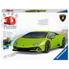 Puzzle 3D Ravensburger Lamborghini Huracan Evo Green 108 Pièces Ravensburger - 1