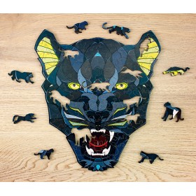 Puzzle Eco Wood Art Panthère Eco Wood Art - 1