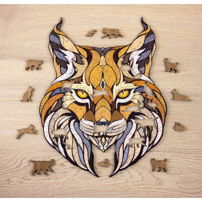 Puzzle Eco Wood Art Lynx Eco Wood Art - 1