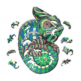 Puzzle Eco Wood Art Caméléon Eco Wood Art - 1