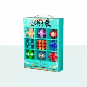 Pack Qiyi Kongming Lock Puzzle Qiyi - 1