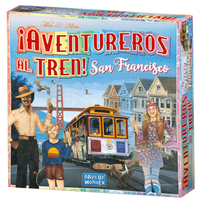 Aventuriers au train! San Francisco - Asmodée