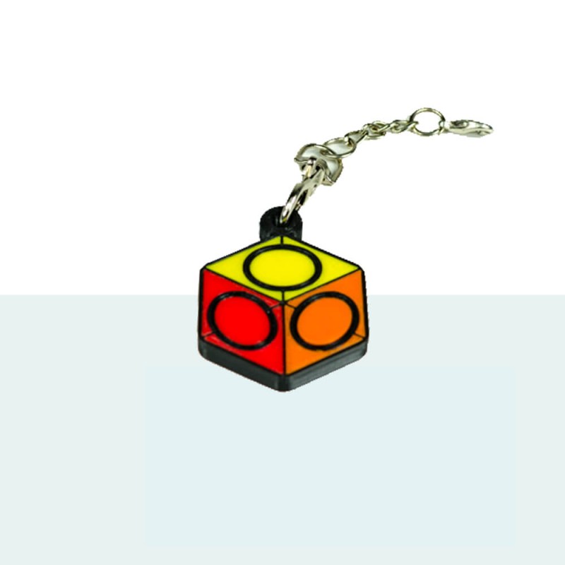 Gobus MoYu Cubing Classe Porte-clés Mini Cube 3x3x3 Cube 3x3 30mm Puzzle Magique Cube Sac Décoration