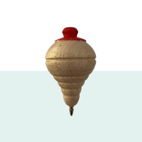 Toupie en bois avec arc Can Cels - 1