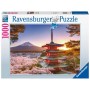 Puzzle Ravensburger Fleurs de cerisier du Mont Fuji 1000 pièces Ravensburger - 2