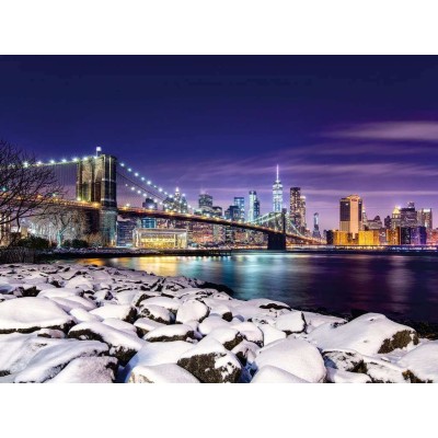 Puzzle Ravensburger L'hiver à New York 1500 pièces Ravensburger - 1