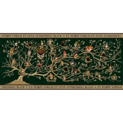 Puzzle Ravensburger Arbre généalogique panoramique Harry Potter 2000 pièces Ravensburger - 1