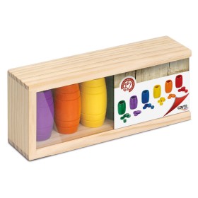 Jetons en bois Parcheesi 6 joueurs Cayro - 1