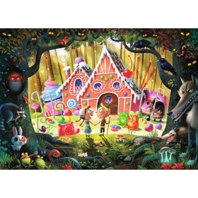 Puzzle Ravensburger Hansel et Gretel 1000 pièces Ravensburger - 1