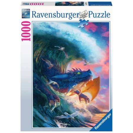 Puzzle Ravensburger Le dragon des mers de 1000 pièces Ravensburger - 1