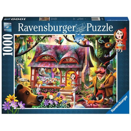 Puzzle Ravensburger Entre, Petit Chaperon Rouge 1000 Pièces Ravensburger - 1