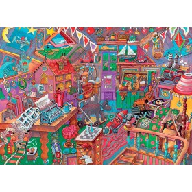 Puzzle Ravensburger L'entrepôt de souvenirs de 1000 pièces Ravensburger - 1