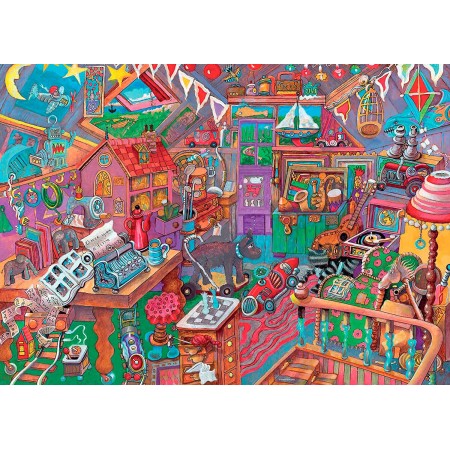 Puzzle Ravensburger L'entrepôt de souvenirs de 1000 pièces Ravensburger - 1