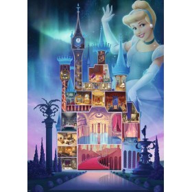 Puzzle Ravensburger Châteaux Disney : Cendrillon 1000 Pièces Ravensburger - 1