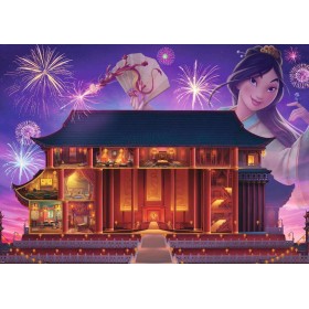 Puzzle Ravensburger Châteaux Disney : Mulan 1000 Pièces Ravensburger - 1