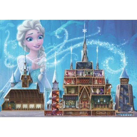 Puzzle Ravensburger Châteaux Disney : Elsa en 1000 pièces Ravensburger - 1