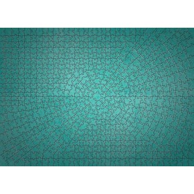 Puzzle Ravensburger Krypt Green, Mint Metallic Set de 736 pièces Ravensburger - 1