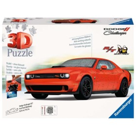 Puzzle 3D Ravensburger Dodge Challenger Rouge 165 Pièces Ravensburger - 1