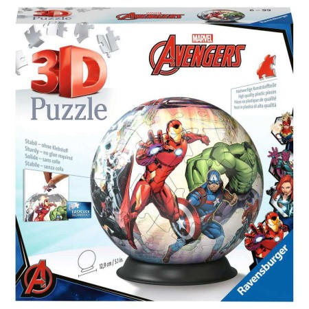 Puzzle 3D Ravensburger ball Avengers 72 pièces Ravensburger - 1