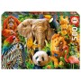 Puzzle Educa Collage d'animaux sauvages de 500 pièces Puzzles Educa - 2