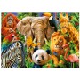 Puzzle Educa Collage d'animaux sauvages de 500 pièces Puzzles Educa - 1