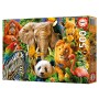 Puzzle Educa Collage d'animaux sauvages de 500 pièces Puzzles Educa - 4