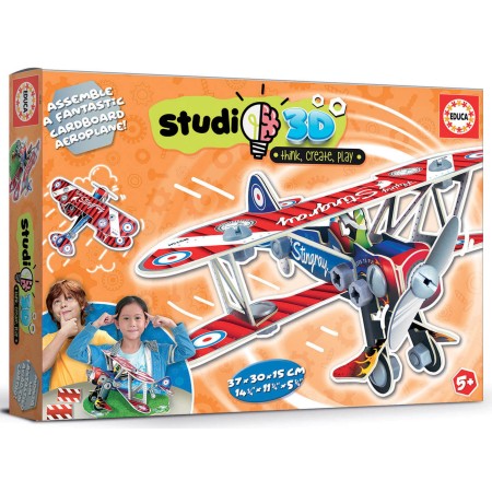 Puzzle 3D Educa Avion de studio 20 pièces Puzzles Educa - 1
