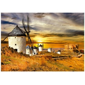 Puzzle Educa Moulins à vent, Consuegra de 1500 pièces Puzzles Educa - 1