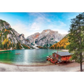 Puzzle Educa Lac de Braies en automne 3000 pièces Puzzles Educa - 1