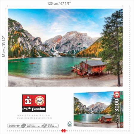 Puzzle 3000 pièces Paysage des Alpes