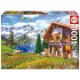 Puzzle Educa Maison dans les Alpes 4000 pièces Puzzles Educa - 2