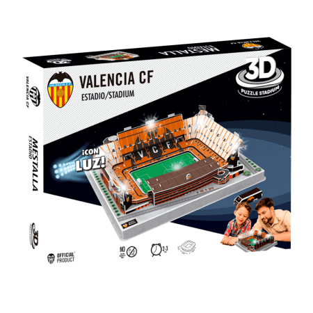 Estadio 3D Mestalla Valencia C.F. avec lumière ElevenForce - 1
