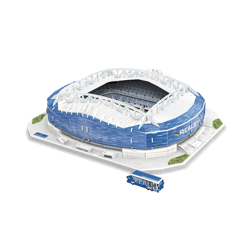 Puzzle 3D Reale Seguros Arena Real Sociedad stade lumineux