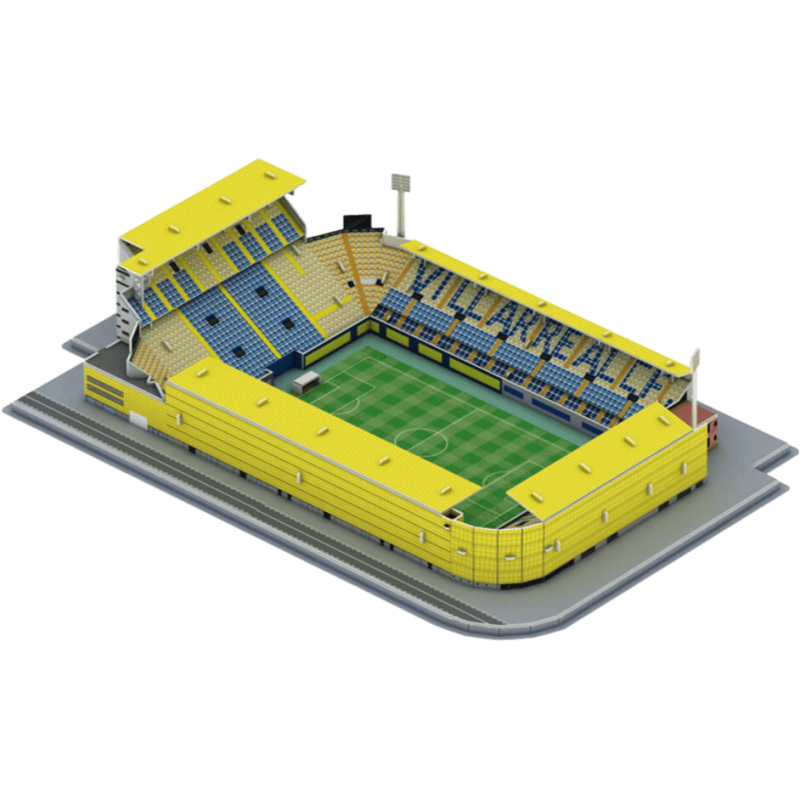 Puzzle 3D Modèle Stade de Football à Construire - À partir de 8