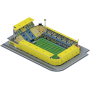 Puzzle Estadio 3D De La Cerámica Villarreal CF avec lumière ElevenForce - 4