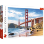 Puzzle Trefl Golden Gate Bridge, San Francisco, États-Unis de 1000 pièces Puzzles Trefl - 1