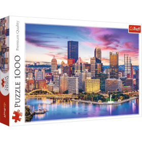 Puzzle Trefl Pittsburgh, Pennsylvanie, USA de 1000 pièces Puzzles Trefl - 1