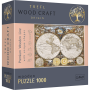 Puzzle Trefl Carte en bois de l'ancien monde 1000 pièces Puzzles Trefl - 2