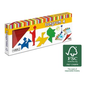 Tangram en bois 4 Cayro - 1