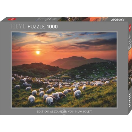 Puzzle Heye Moutons et volcans 1000 pièces Heye - 1