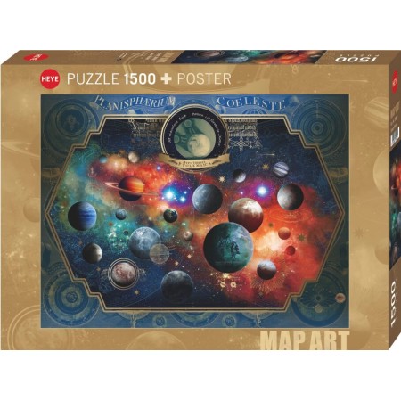 Puzzle Heye Monde spatial de 1500 pièces Heye - 1