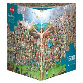 Puzzle Heye Légendes de tous les temps 1500 pièces Heye - 1
